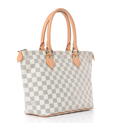 Louis Vuitton Damier Azur Saleya PM 3 of 10