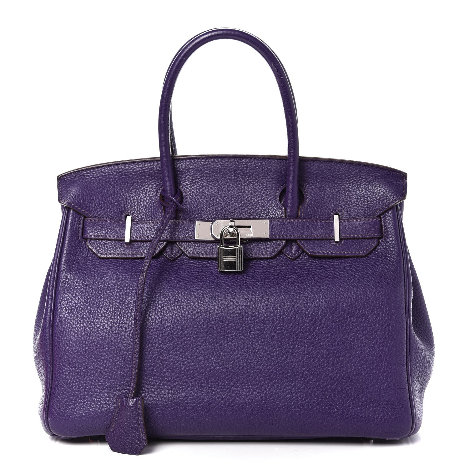 Hermes Togo Birkin 30 Iris 1 of 10