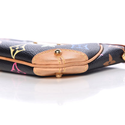 Louis Vuitton Monogram Multicolor Pochette Milla MM Black 8 of 9