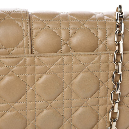 Christian Dior Lambskin Cannage Large Miss Dior Flap Beige 9 of 13