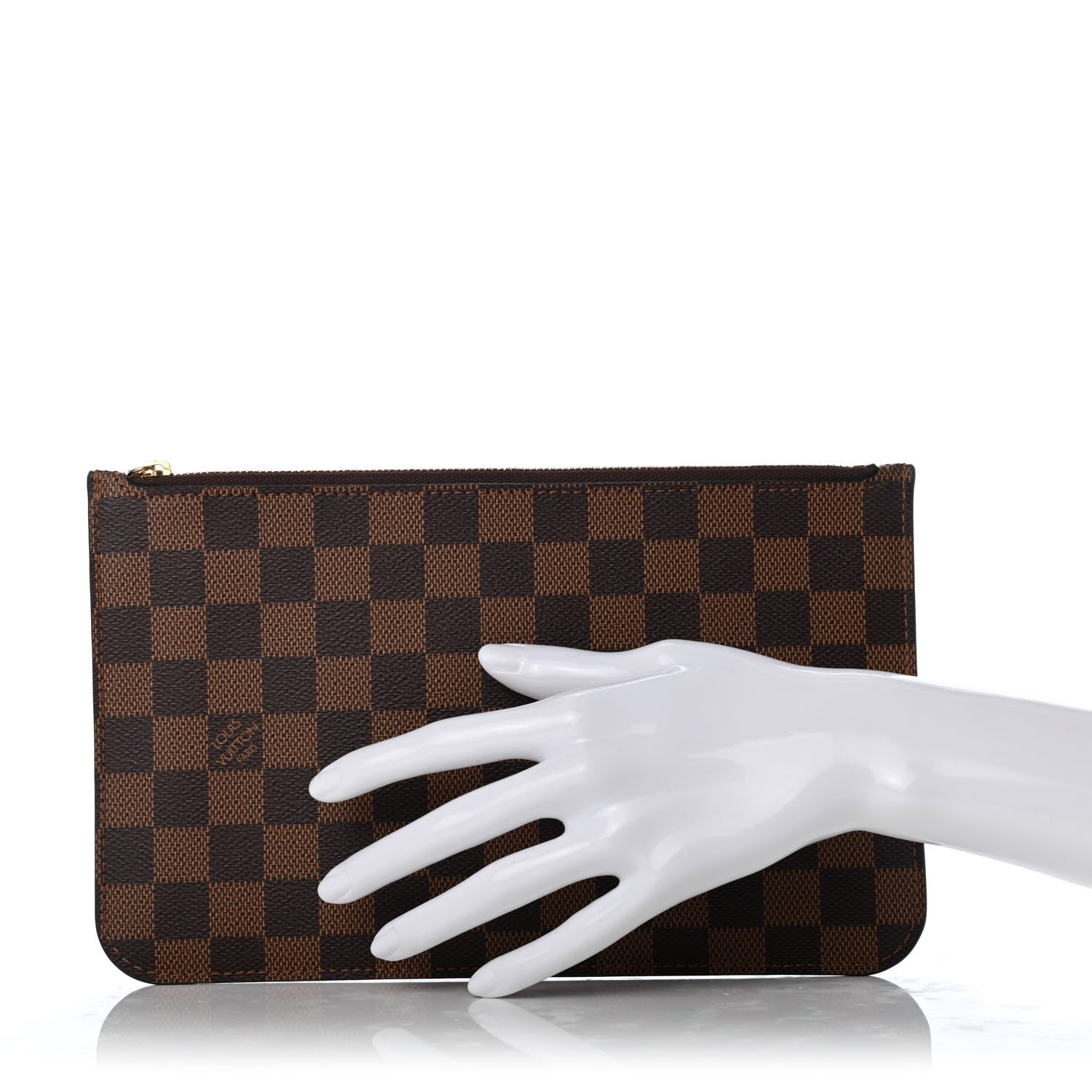 Louis Vuitton Damier Ebene Neverfull MM GM Pochette 2 of 6