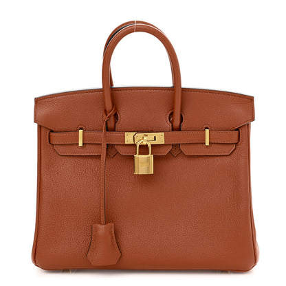 Hermes Taurillon Novillo Birkin 25 Cuivre 1 of 14