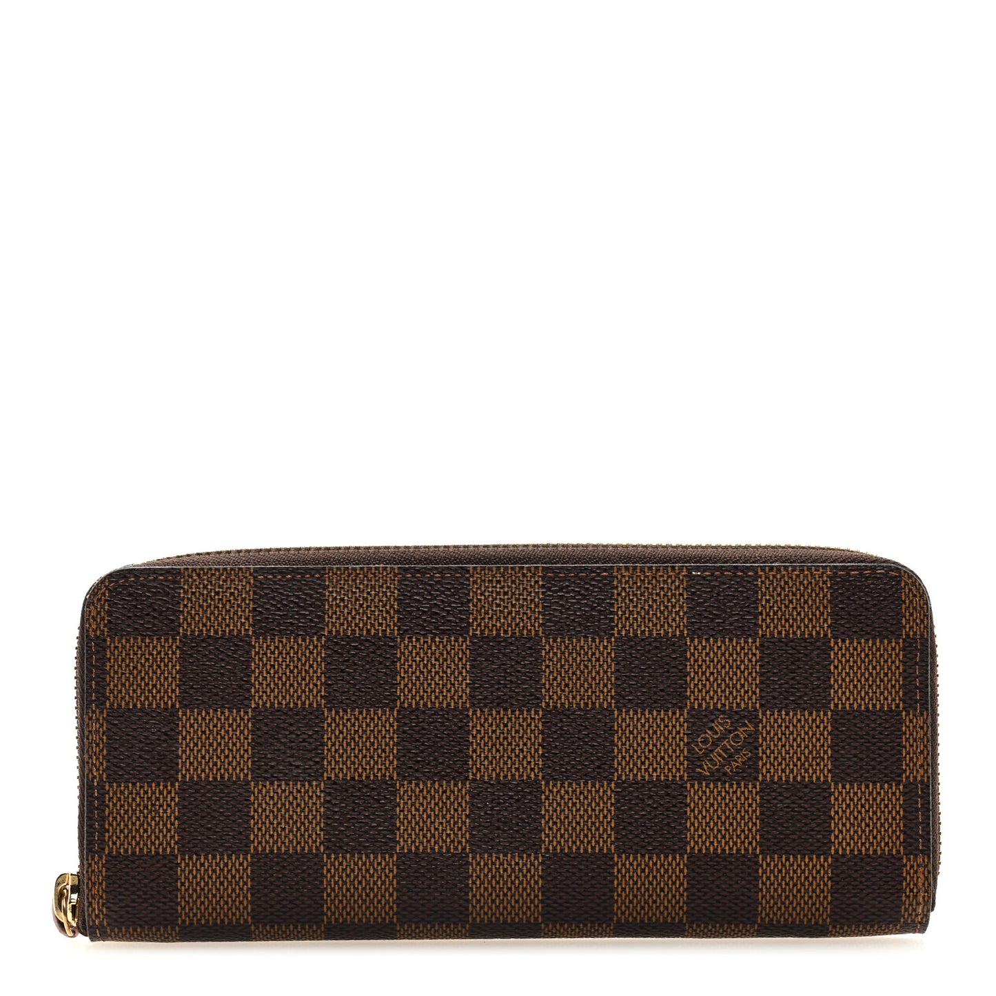 Damier Ebene Clemence Wallet Rose Ballerine