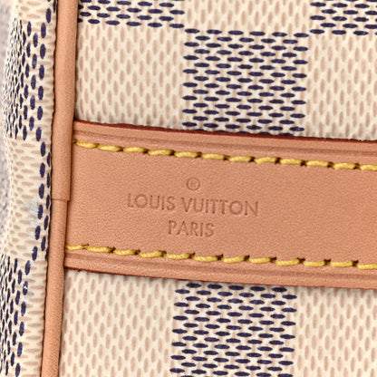 Louis Vuitton Damier Azur Speedy Bandouliere 25 6 of 10