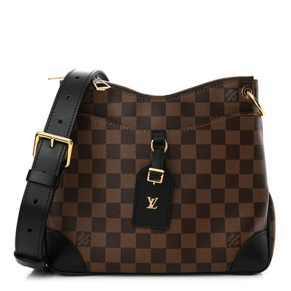 Louis Vuitton Damier Ebene Odeon PM Black 1 of 9
