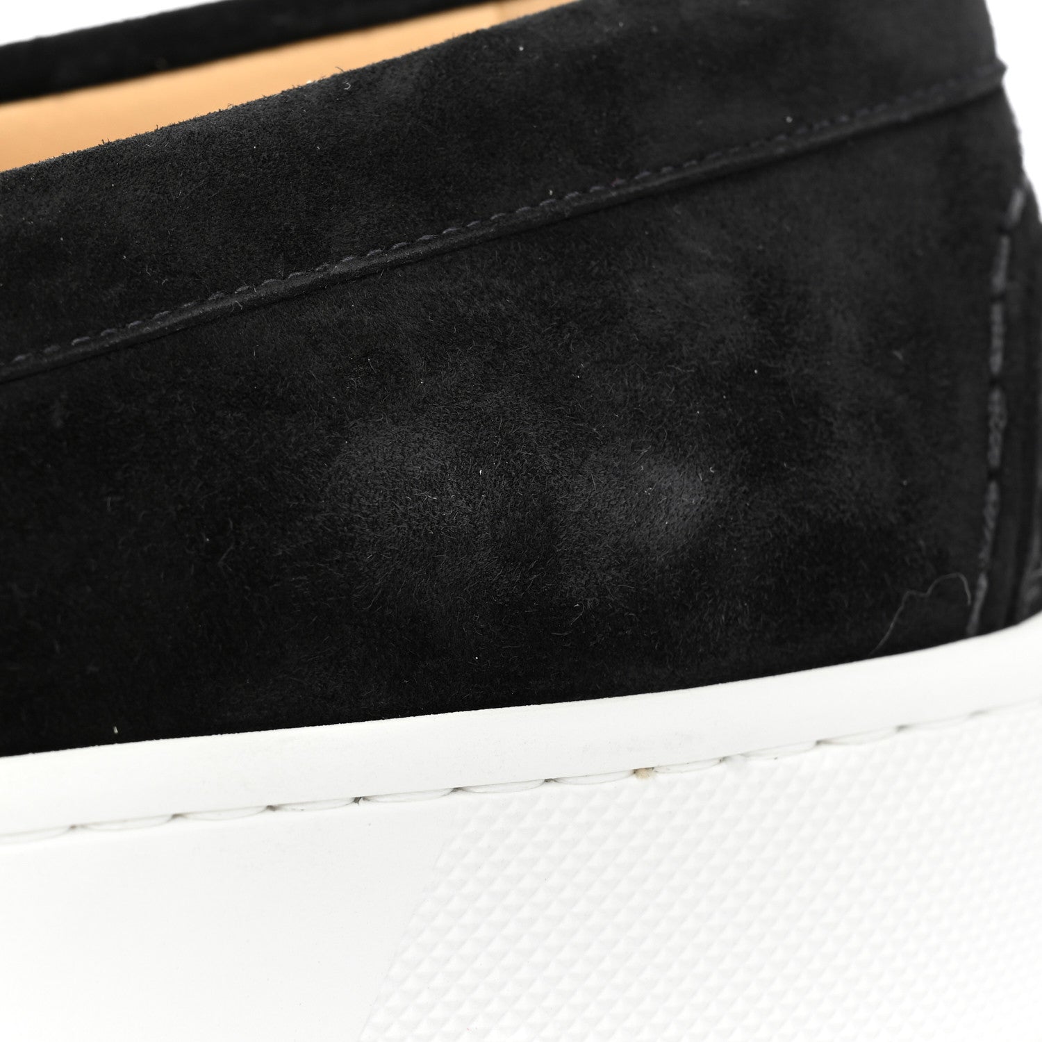 Christian Louboutin Veau Velours Metallur Sneakers 43 Black Silver 10 of 12