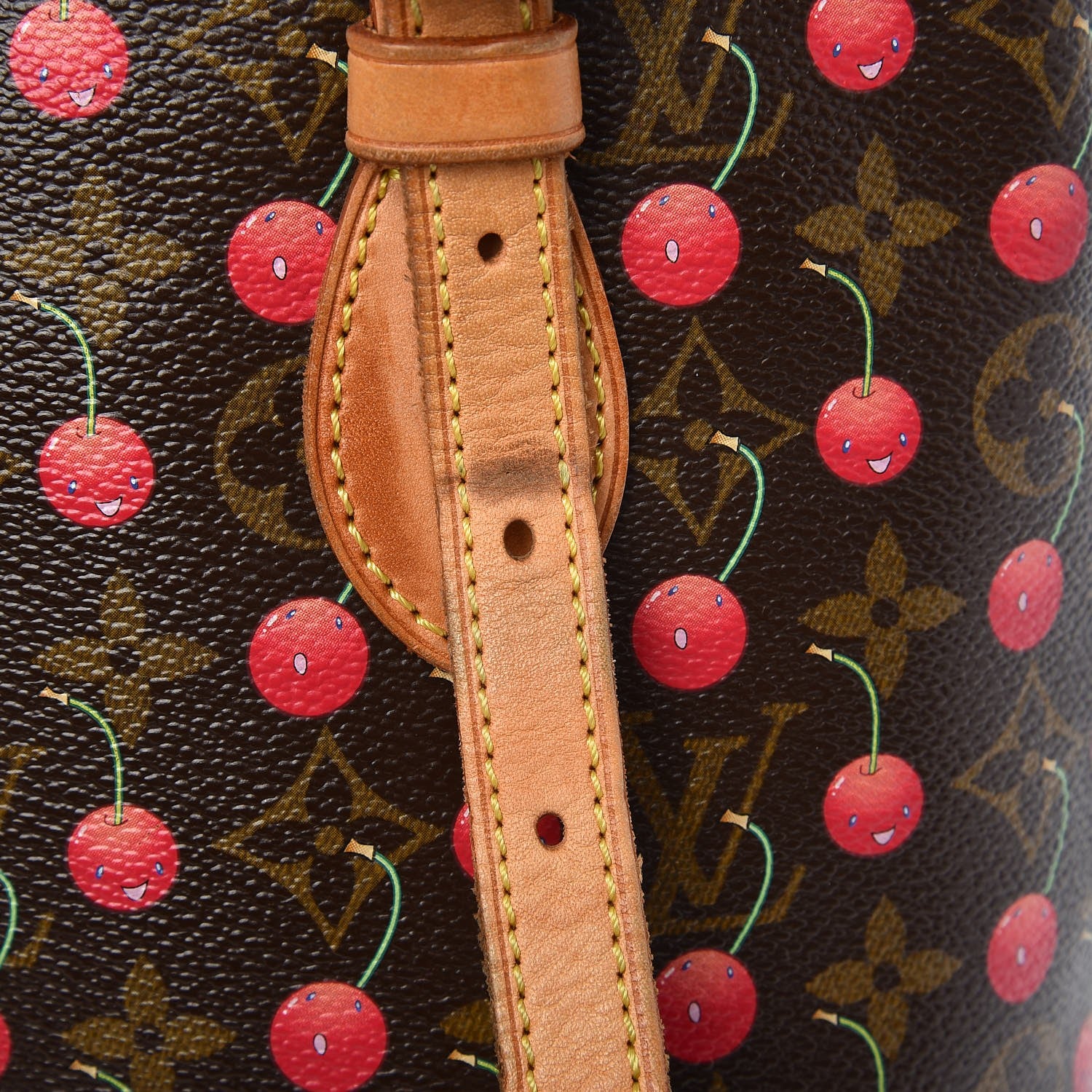 Louis Vuitton Monogram Cerises Bucket Bag 10 of 13