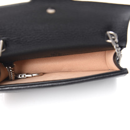 Gucci Calfskin Super Mini Dionysus Shoulder Bag Black 5 of 9