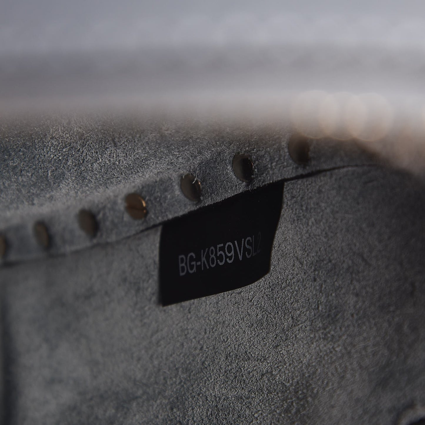 Calfskin Mini Rockstud Backpack Light Blue