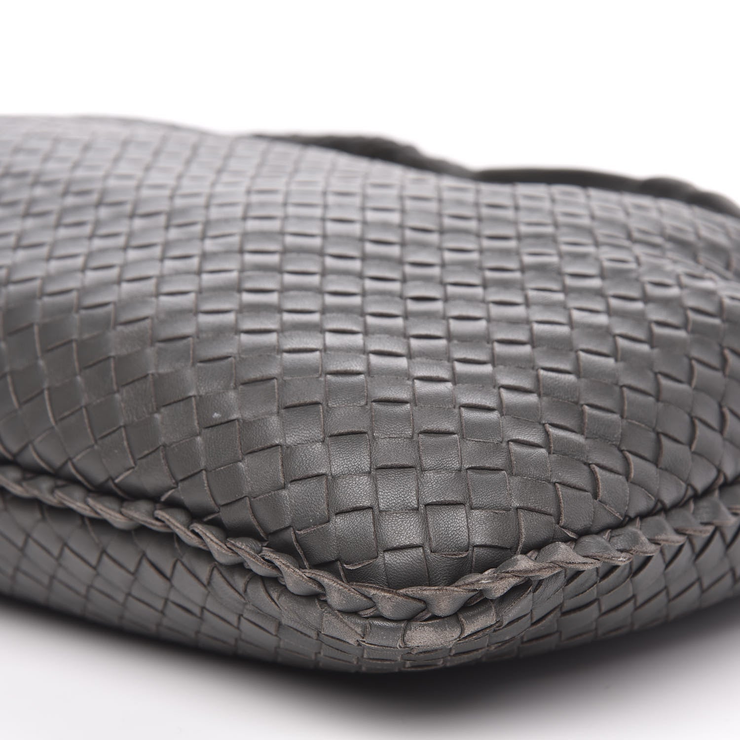 Bottega Veneta Nappa Intrecciato Large Veneta Hobo Grey 10 of 13