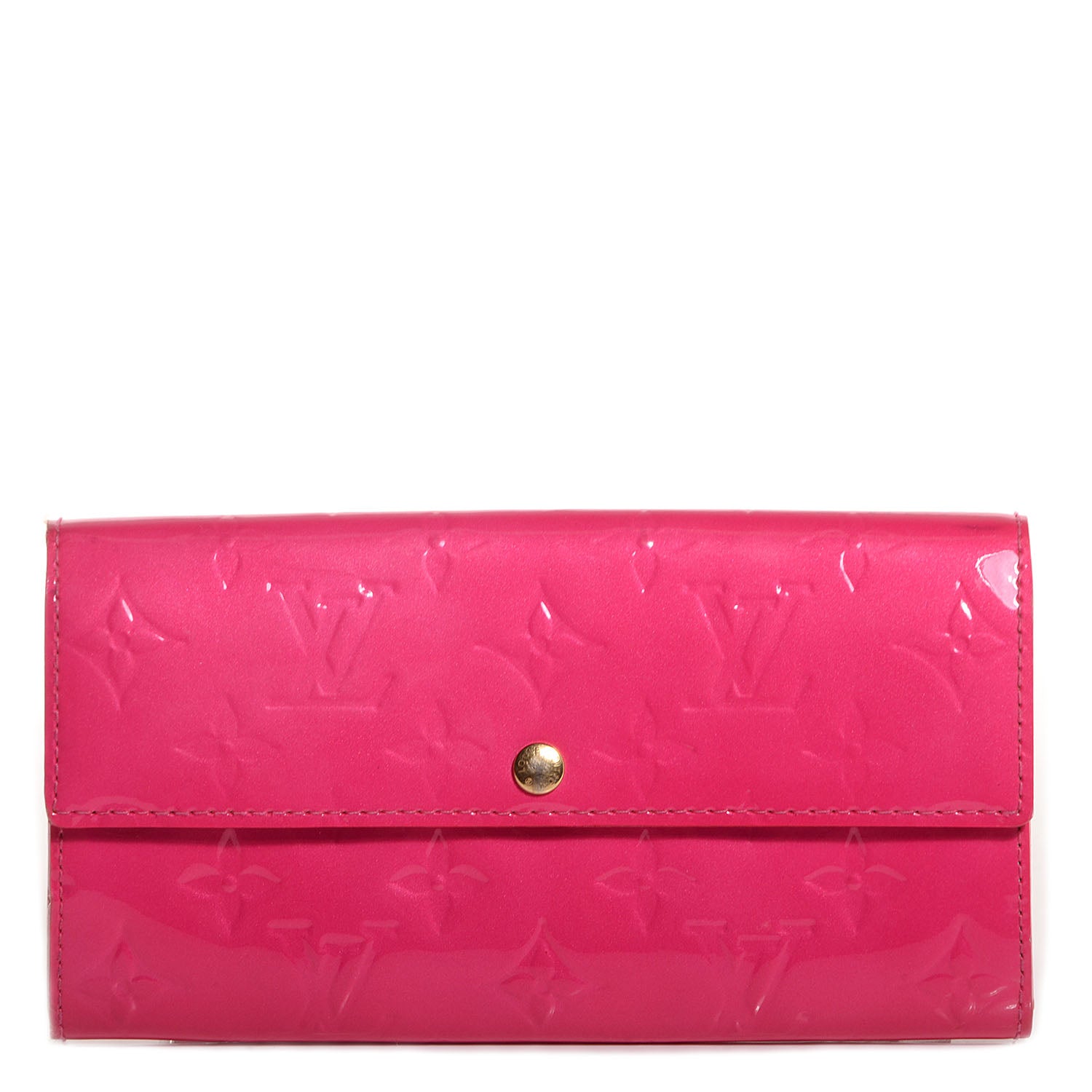 Louis Vuitton Vernis Sarah Wallet Rose Pop 1 of 7