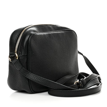 Gucci Pebbled Calfskin Small Soho Disco Bag Black 3 of 15