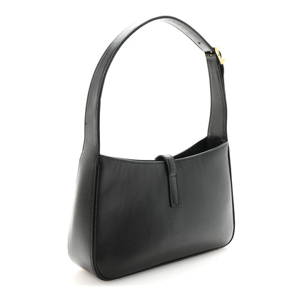 Saint Laurent Smooth Calfskin Le 5 A 7 Hobo Black 3 of 10