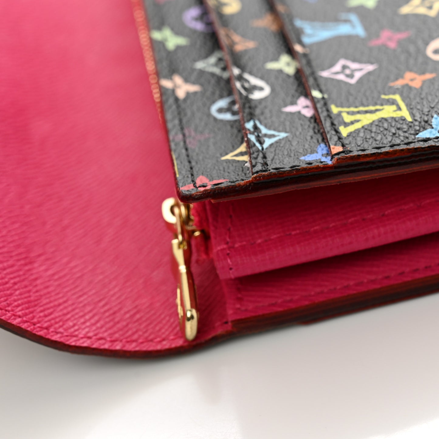 Monogram Multicolor Sarah Wallet NM Black Grenade