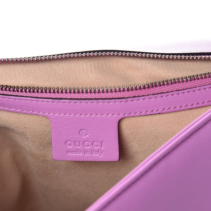 Gucci Calfskin Matelasse Medium GG Marmont Shoulder Bag Candy Mousse 6 of 13
