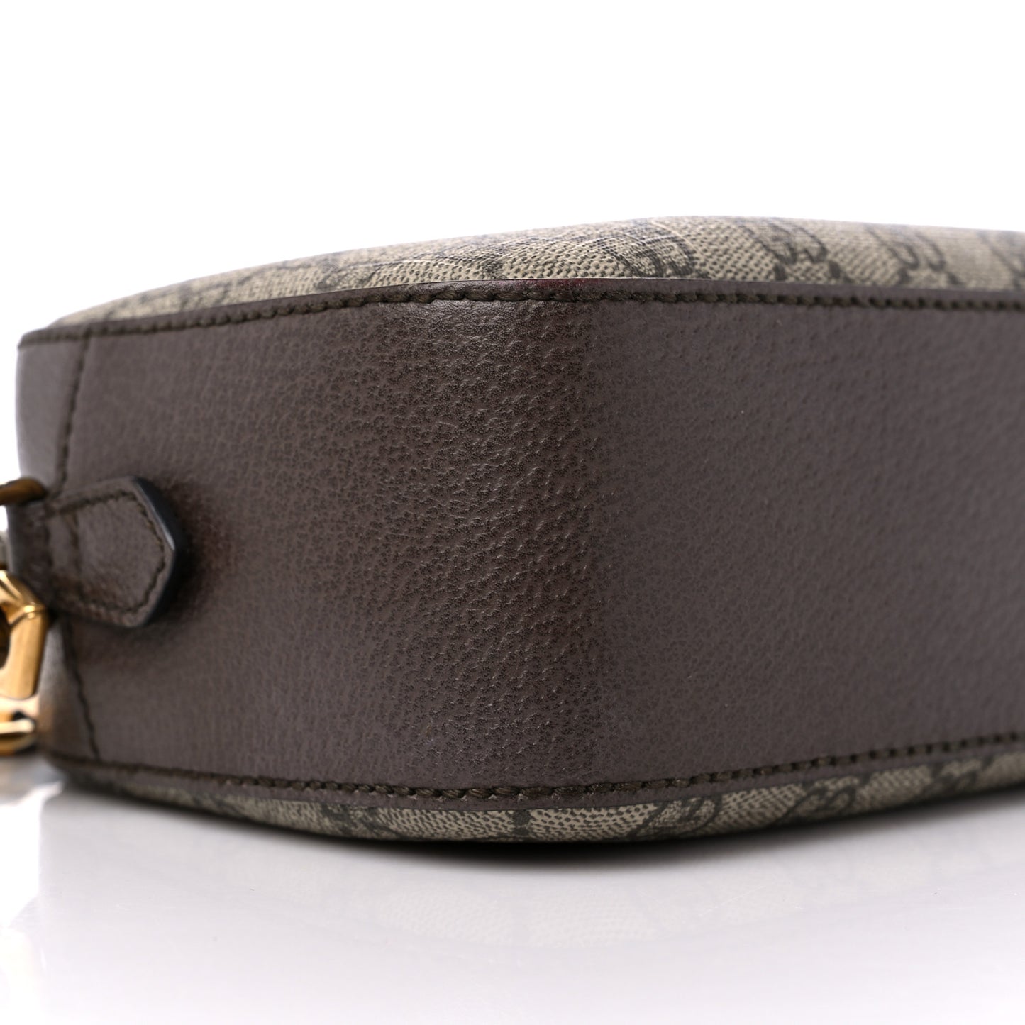 GG Supreme Monogram Web Neo Vintage Shoulder Bag Beige New Acero Crop