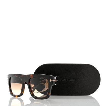 Tom Ford Fausto Sunglasses TF711 Tortoise 9 of 9