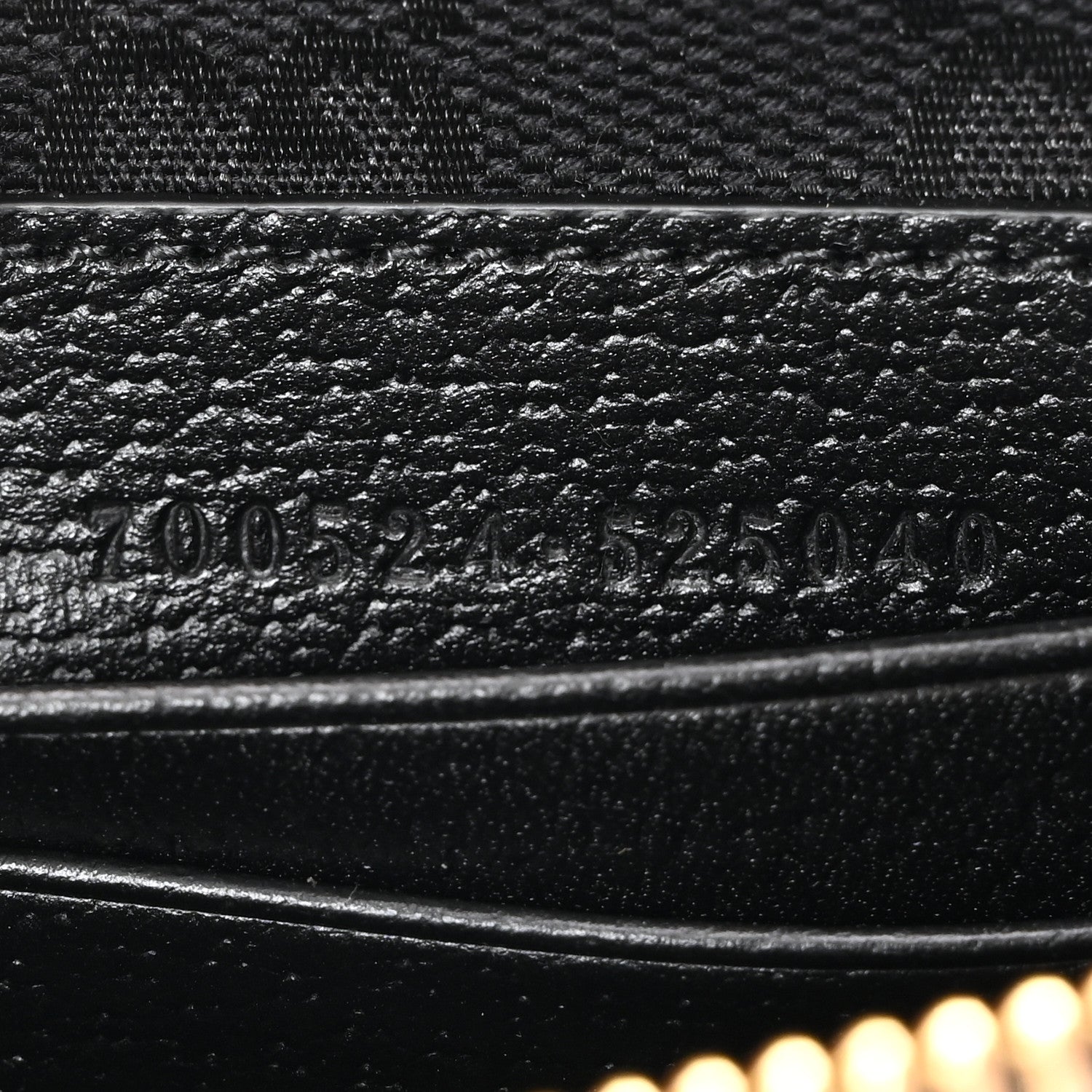 Gucci Calfskin Horsebit 1955 Wristlet Pouch Black 7 of 7