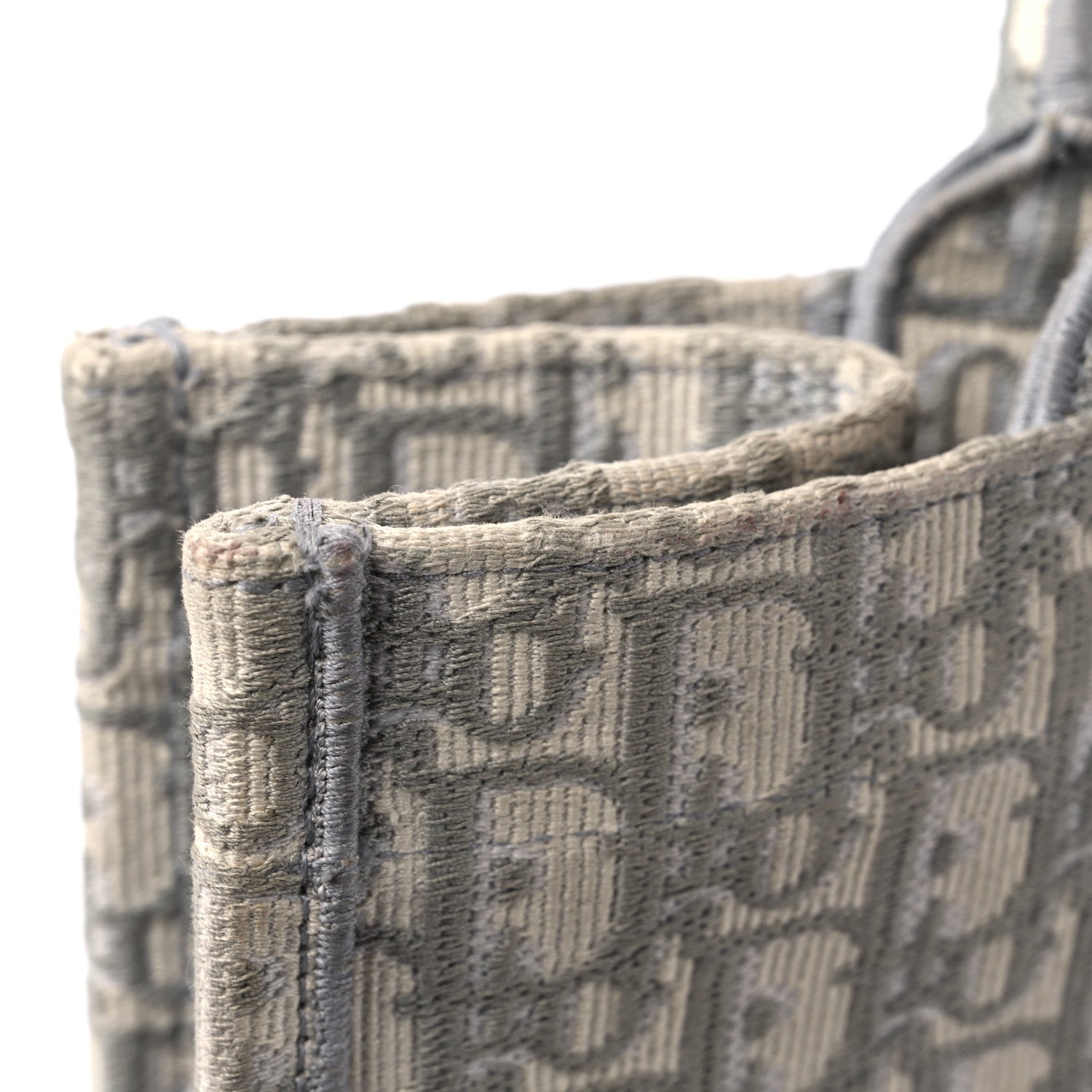 Christian Dior Oblique Medium Book Tote Grey 14 of 16