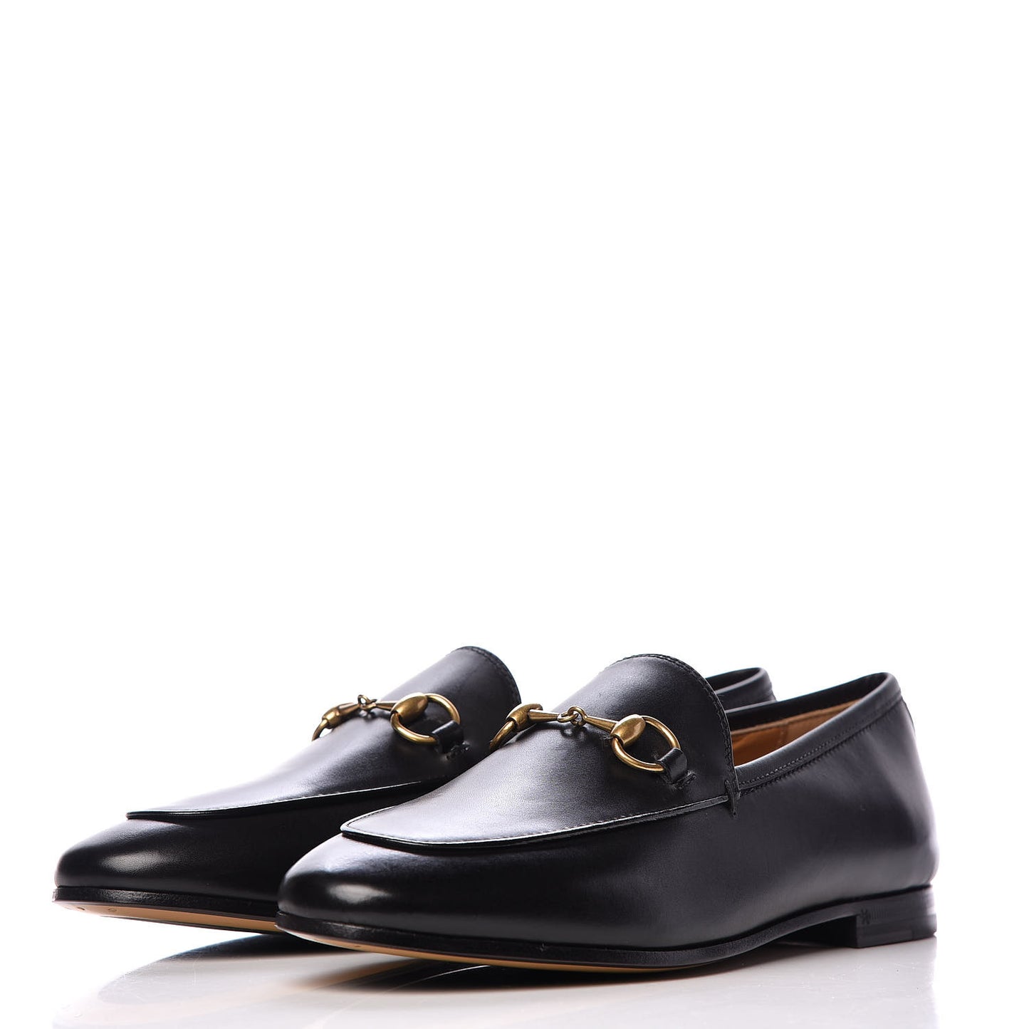 Calfskin Womens Jordaan Loafers 36 Black