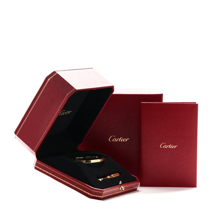 Cartier 18K Yellow Gold Small LOVE Bracelet 17 9 of 9