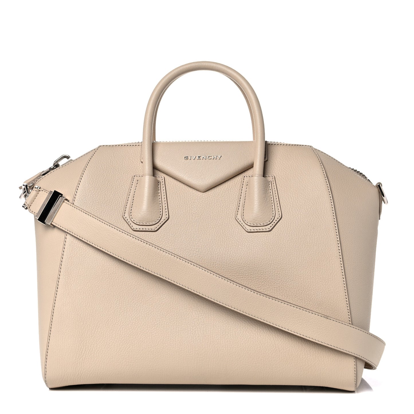 Sugar Goatskin Medium Antigona Nude