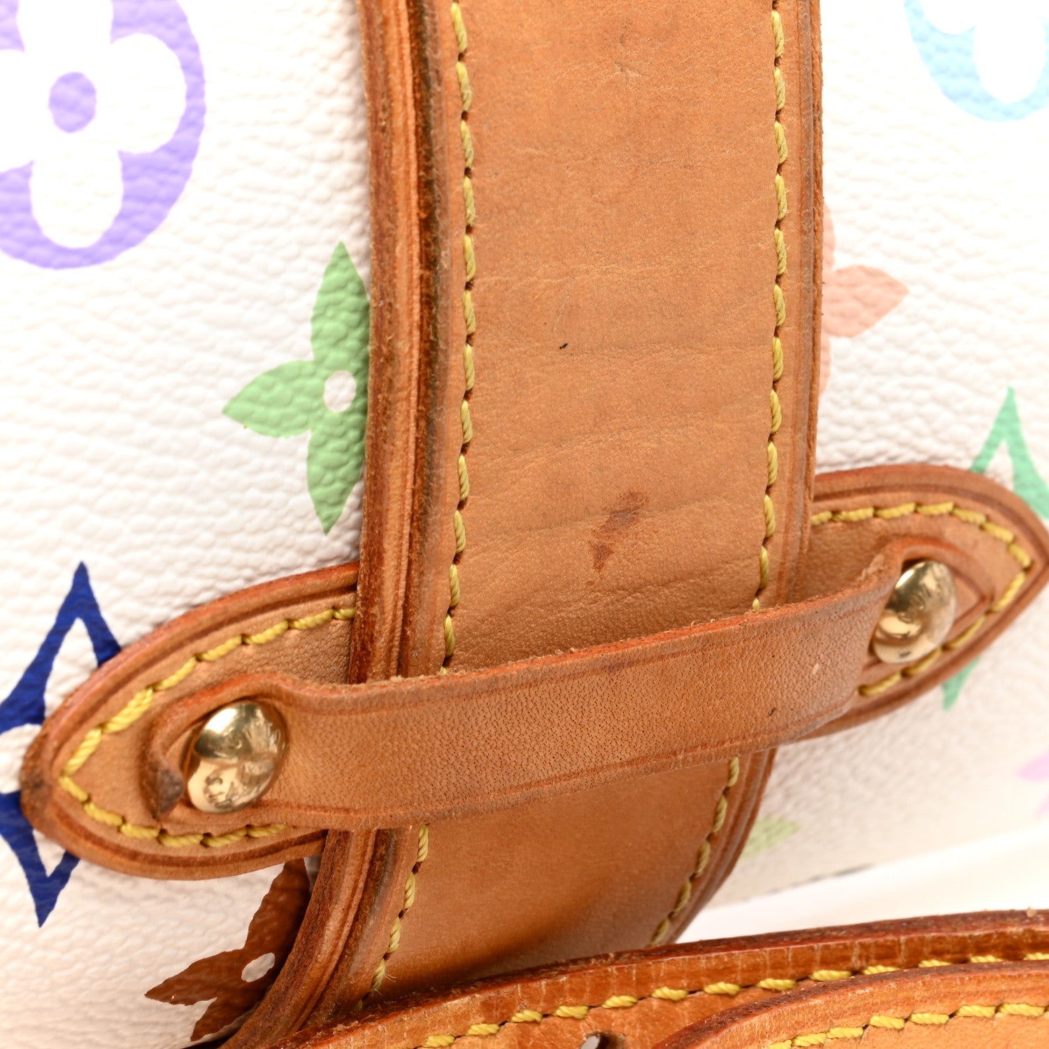 Louis Vuitton Monogram Multicolor Shirley White 11 of 13