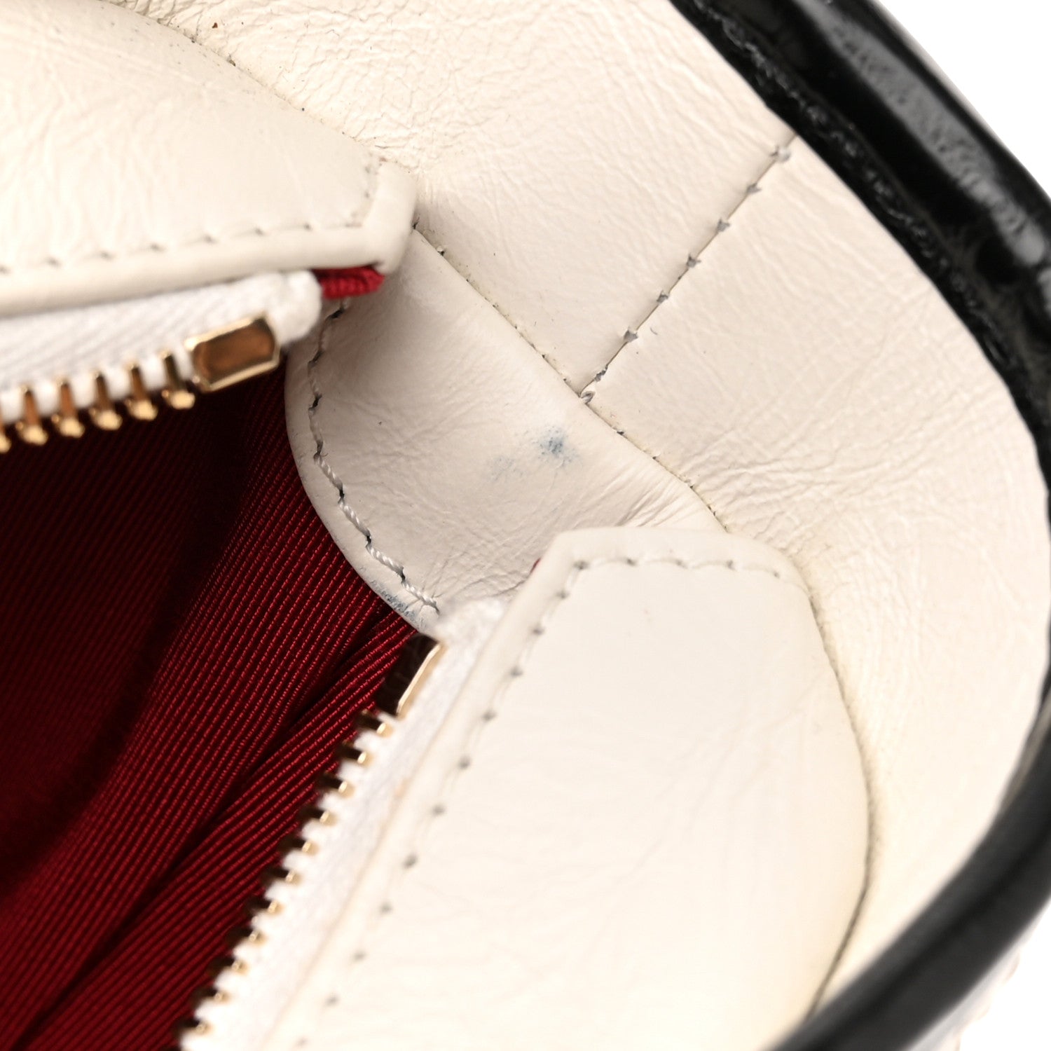 Chanel Aged Calfskin Quilted Medium Gabrielle Hobo Black White 11 of 13
