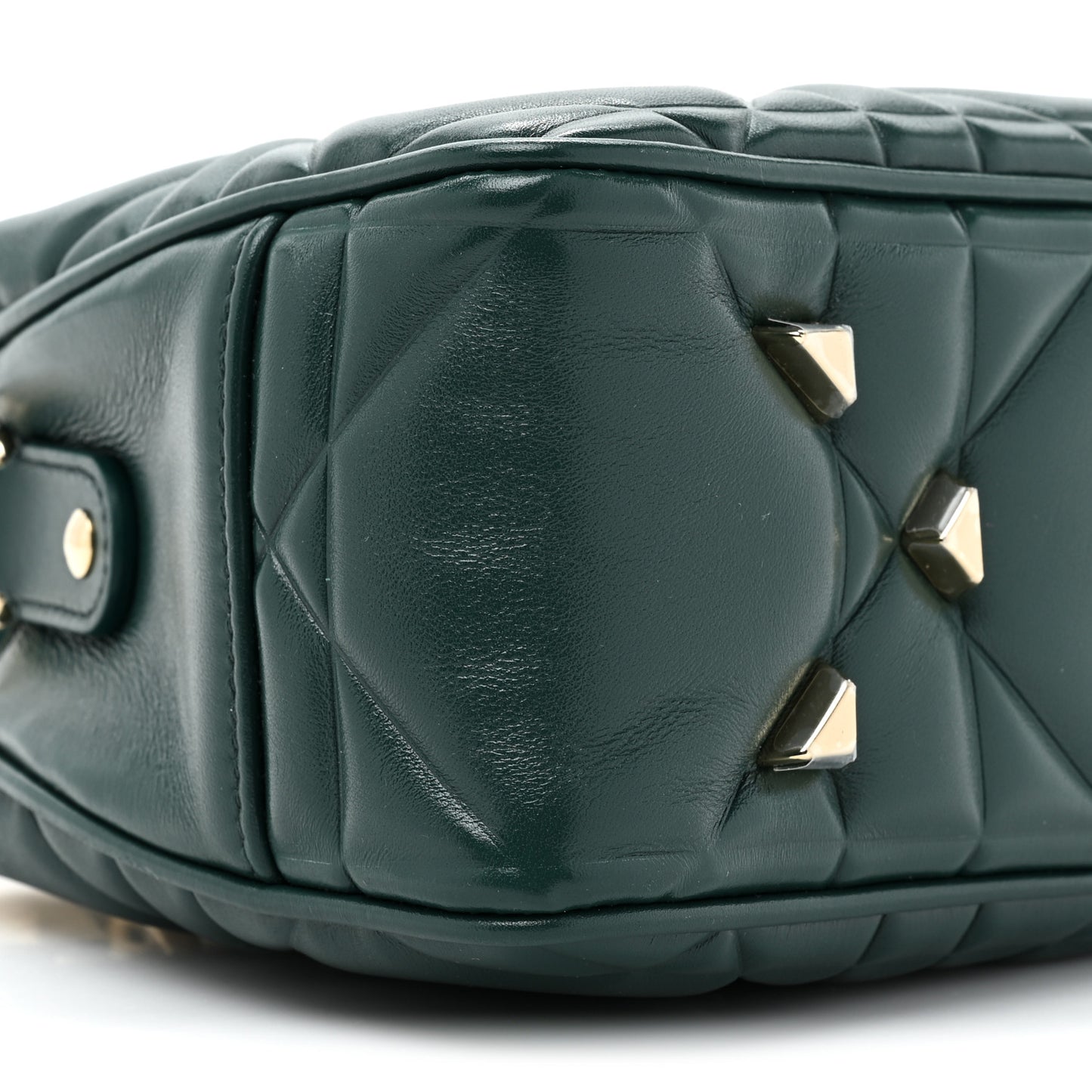 Calfskin Cannage Mini The Lady 95.22 Dark Green