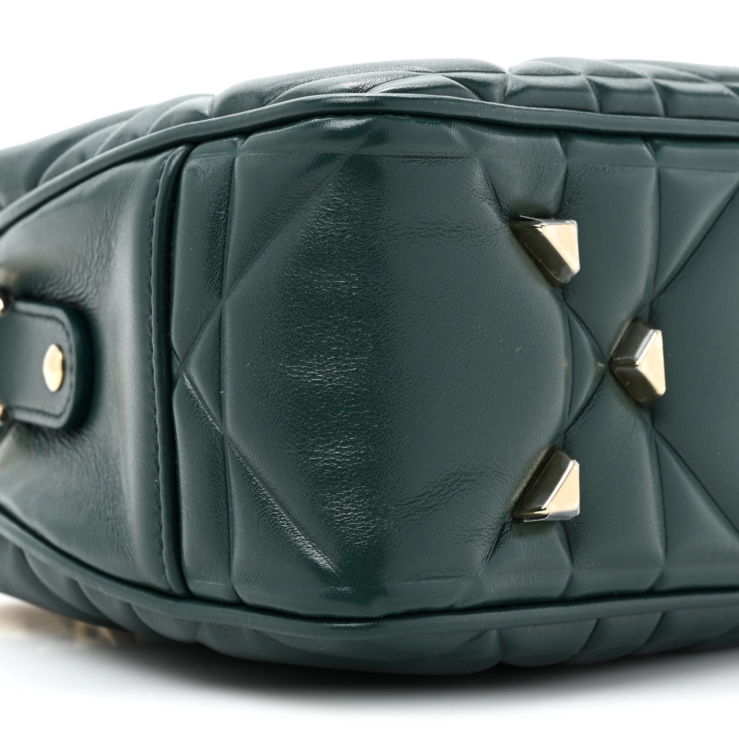 Christian Dior Calfskin Cannage Mini The Lady 95.22 Dark Green 9 of 9