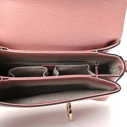 Gucci Dollar Calfskin Interlocking G Top Handle Shoulder Bag Soft Pink 5 of 9