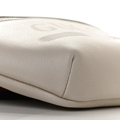 Gucci Grained Calfskin Small Logo Belt Bag White 8 of 10