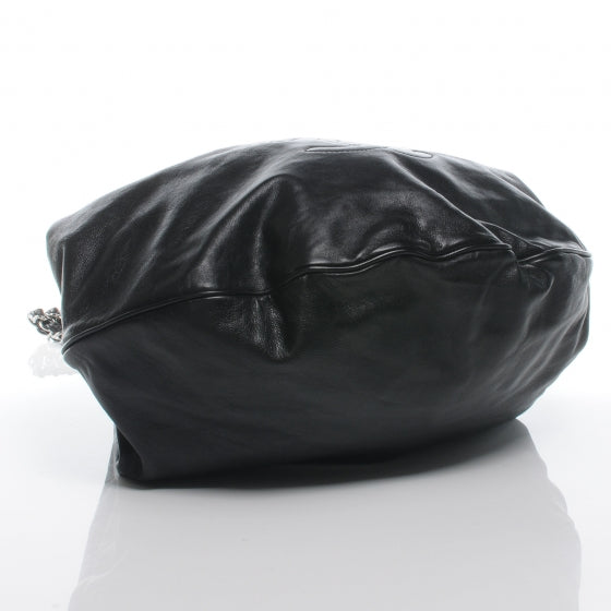 Chanel Lambskin Large Rock and Chain Hobo Black 4 of 9