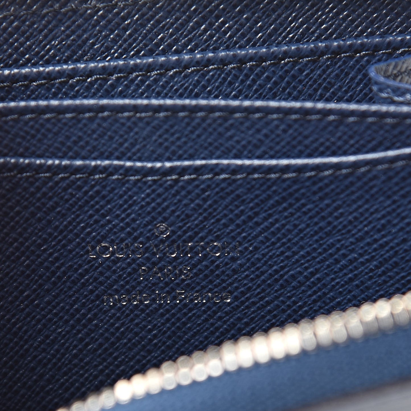 Epi Zippy Coin Purse Indigo