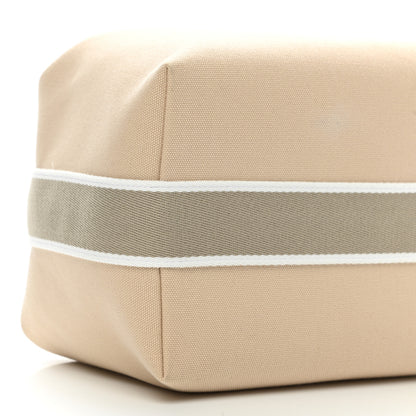 Hermes Canvas Large Bride-A-Brac Pouch Natural 8 of 10