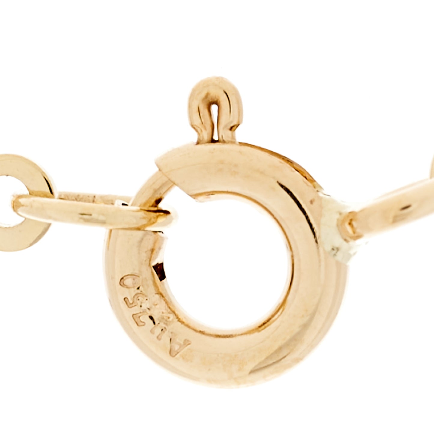18K Yellow Gold Small Paloma's Graffiti Love Pendant Necklace