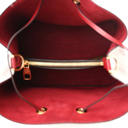 Louis Vuitton Damier Ebene Neonoe MM Cherry Berry 5 of 9