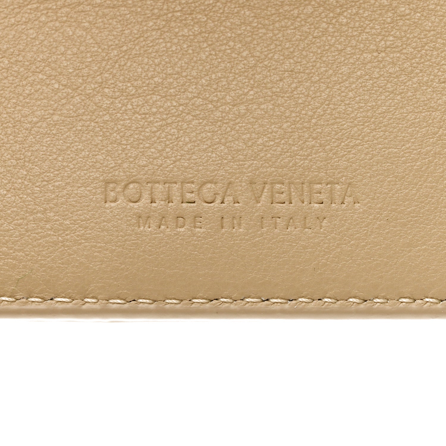 Bottega Veneta Nappa Maxi Intrecciato Bi-Fold Wallet Porridge 6 of 6