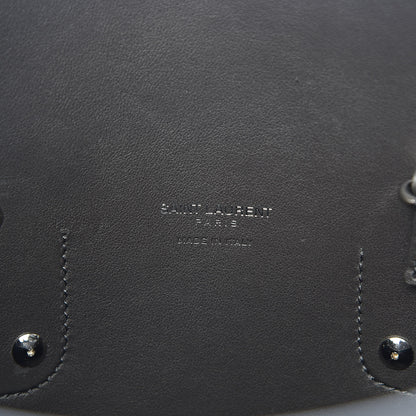 Saint Laurent Grained Calfskin Small Sac De Jour Coal 6 of 11