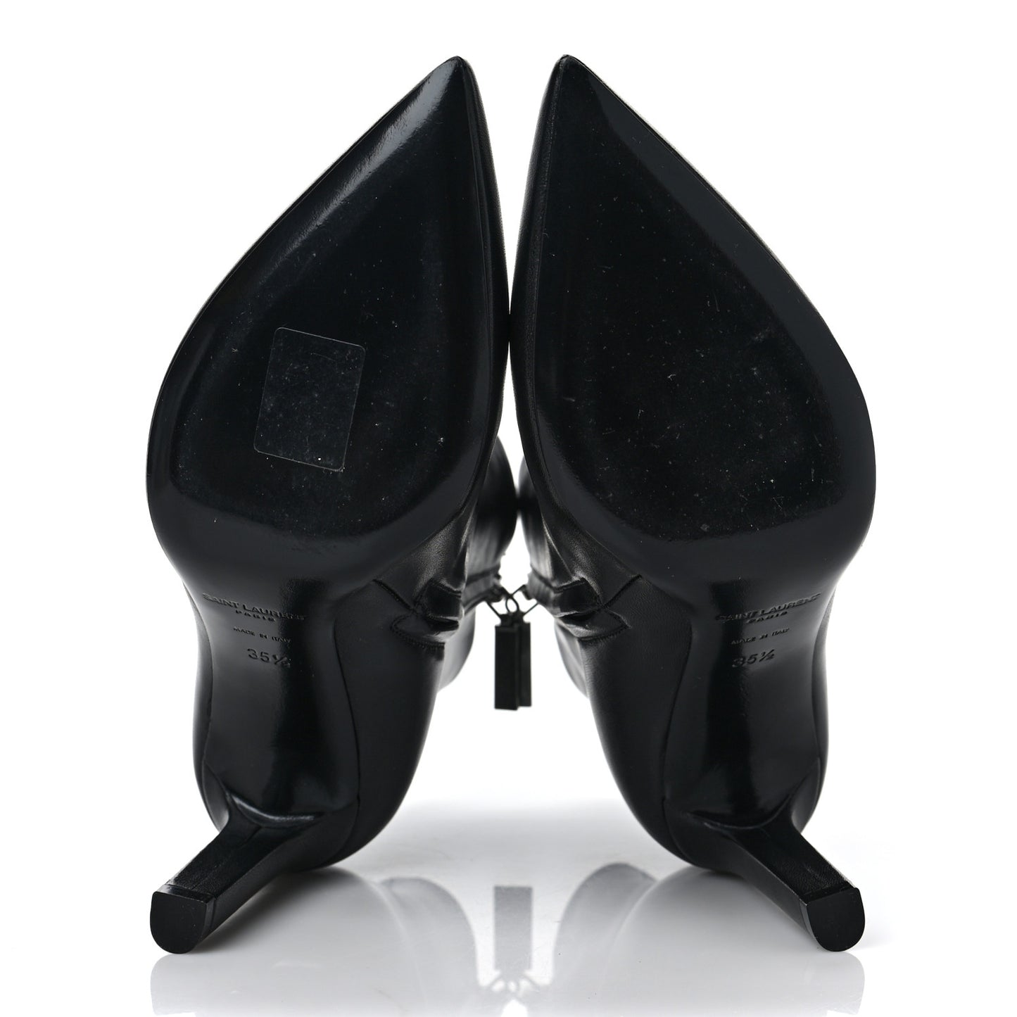 Santiago Russo Kate 85 Zip Bootie 35.5 Black
