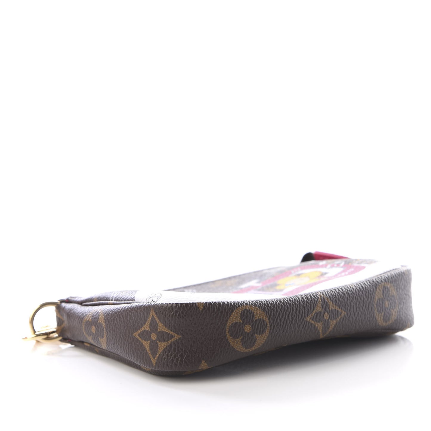Monogram 2019 Christmas Animation Mini Courchevel Pochette Accessories Fuchsia