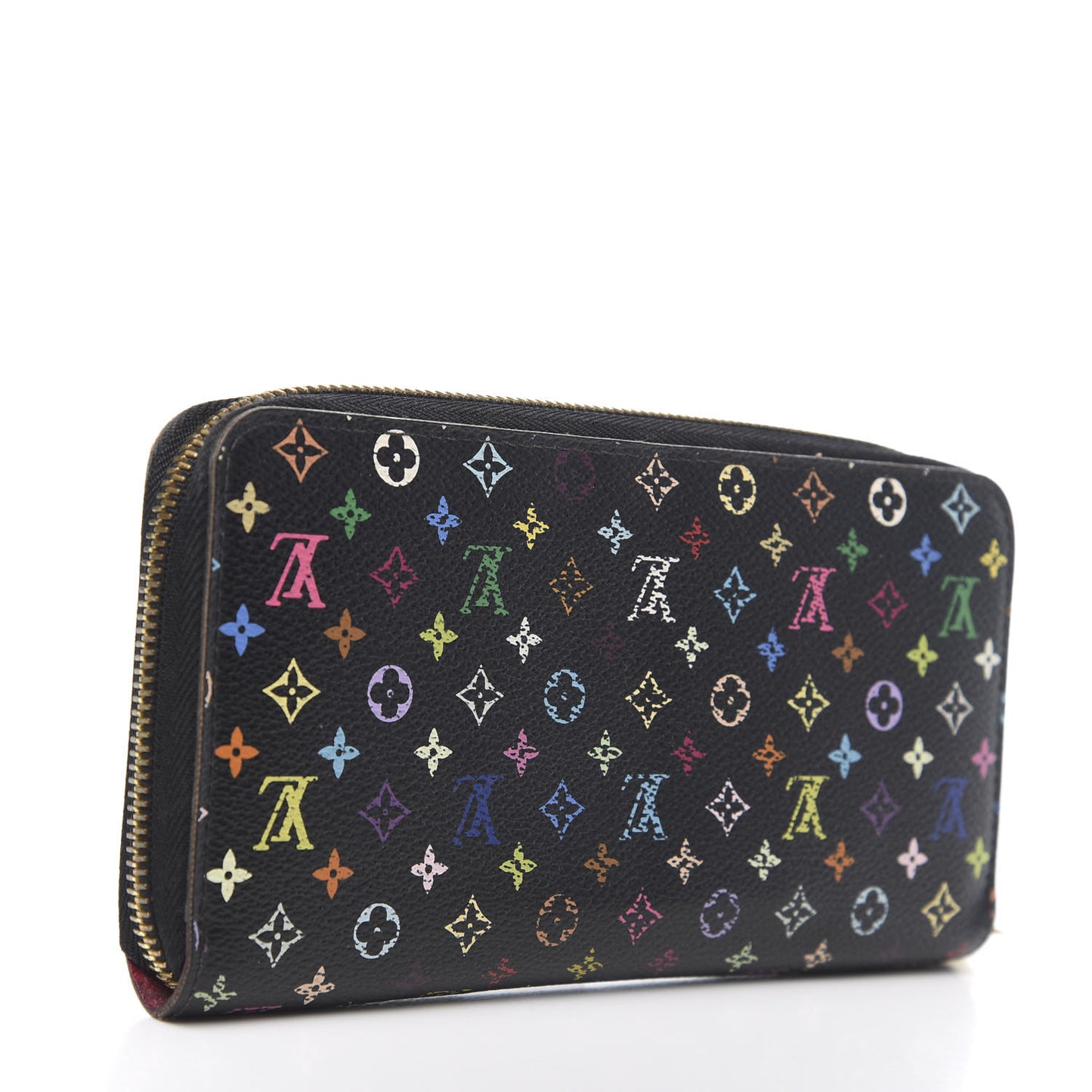 Monogram Multicolor Zippy Wallet Black Grenade