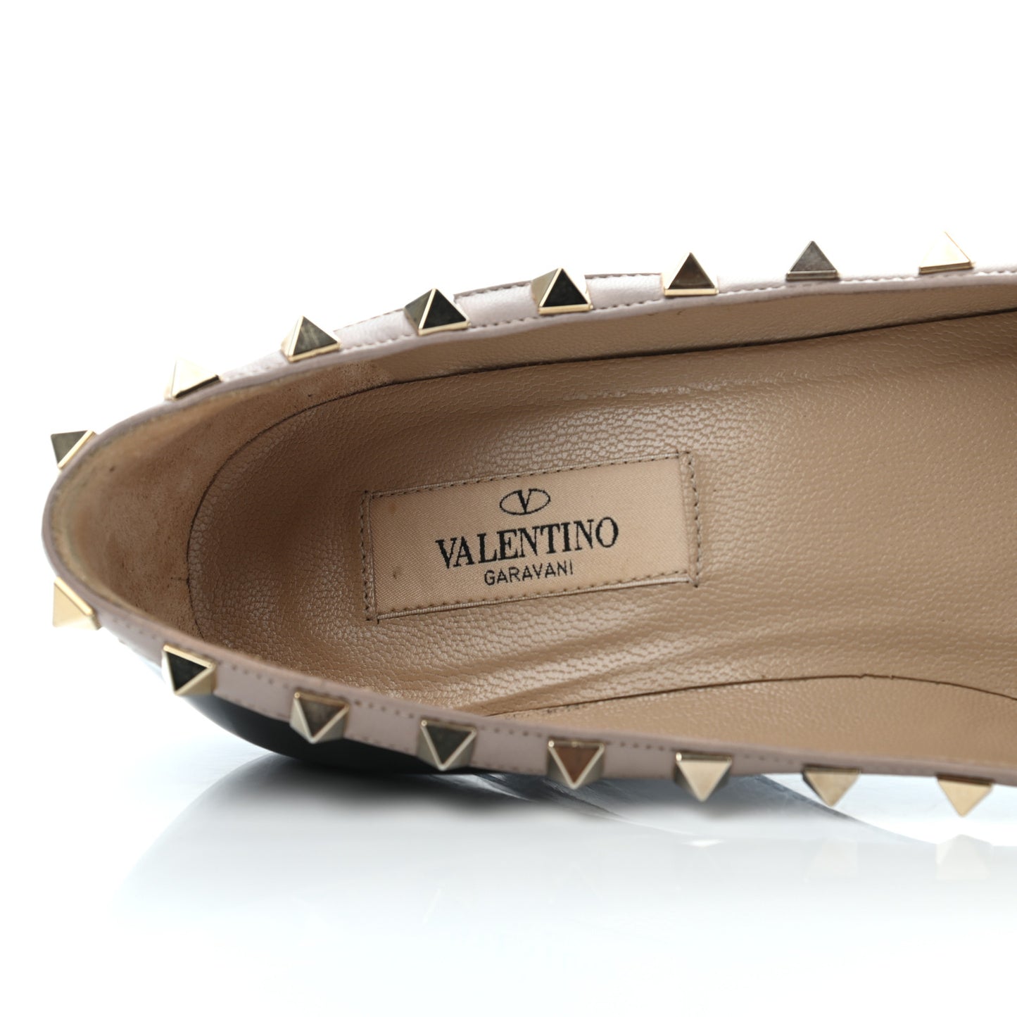 Patent Rockstud 70mm Wedges 37 Black Poudre