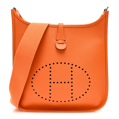 Hermes Epsom Evelyne II PM Orange 1 of 11