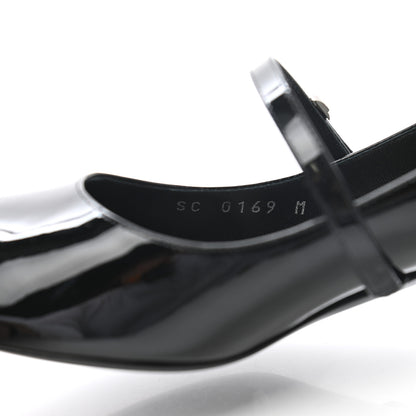 Louis Vuitton Patent Uniformes Silhouette Pumps 37.5 Black 8 of 8