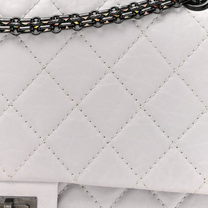 Chanel Aged Calfskin Quilted 2.55 Reissue 226 Flap White 8 of 15