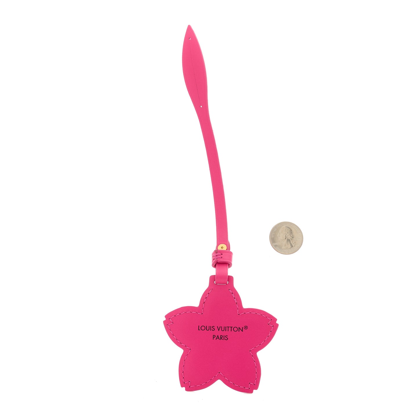 LV X TM Cherry Blossom Bag Charm Pink