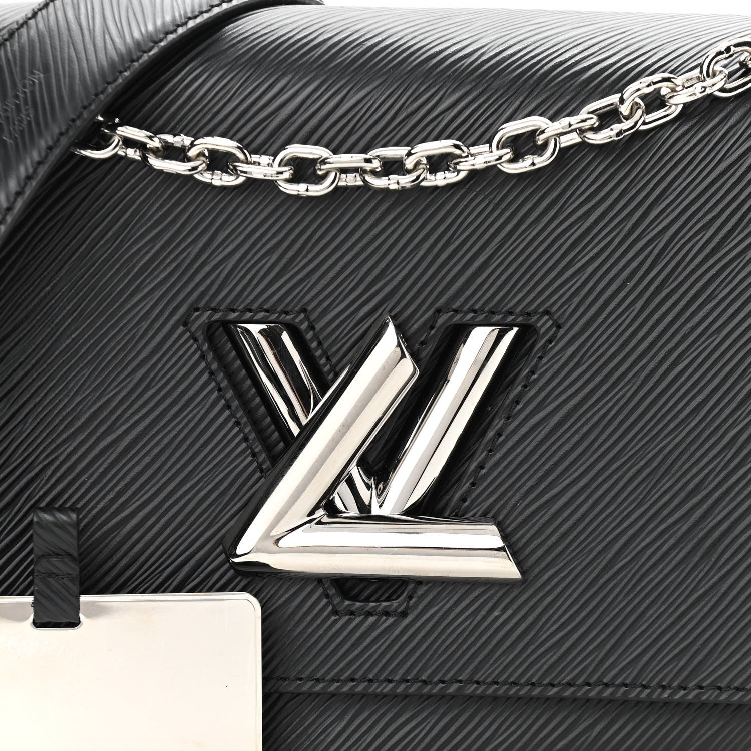Louis Vuitton Epi Twist Shoulder Bag MM Black 7 of 10