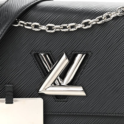 Louis Vuitton Epi Twist Shoulder Bag MM Black 7 of 10