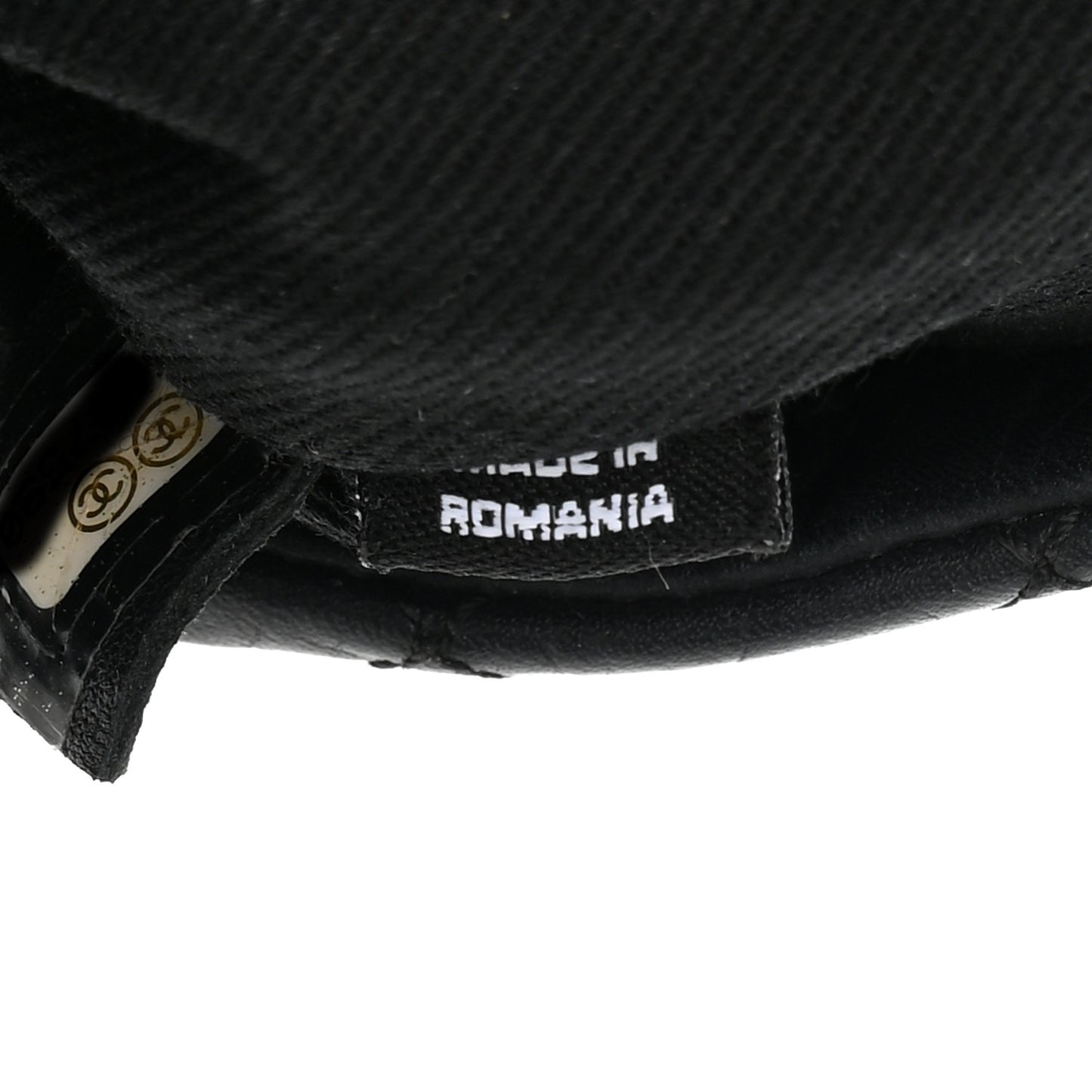 Aged Calfskin Quilted Crossbody Bag Black